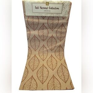 Homewear fall harvest collection table runner autumn foliage
